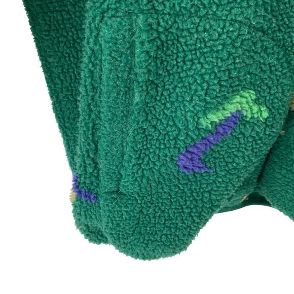 Parks Project UO Exclusive Dancing Shrooms Mushroom Green Fleece Sweatshirt Med - Picture 6 of 11